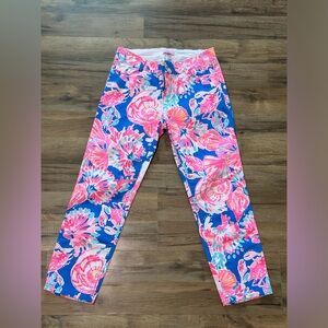 lilly pulitzer cropped dress pants